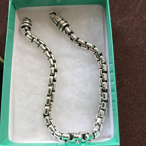 David Yurman Large Box Chain Bracelet 
